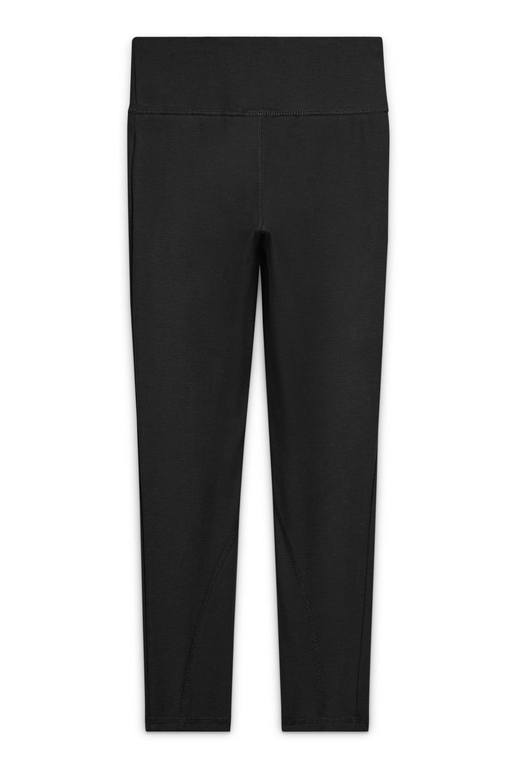 nike high rise leggings black