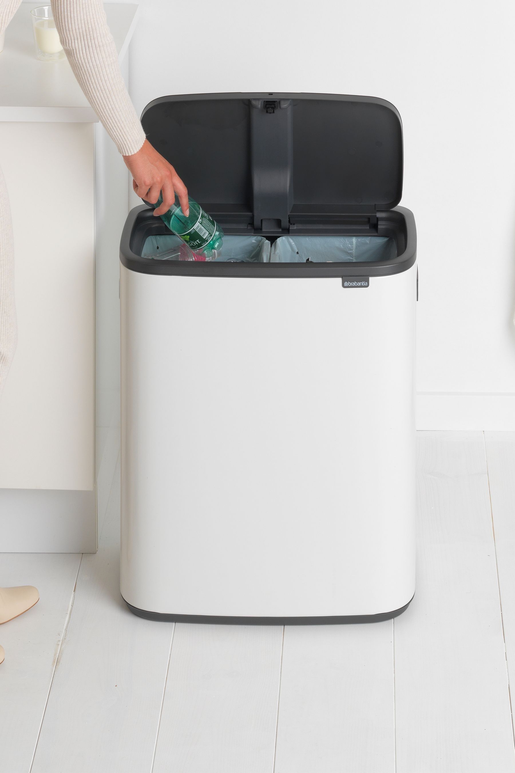 Buy Brabantia Bo Touch Double 30L Bin from the Next UK online shop