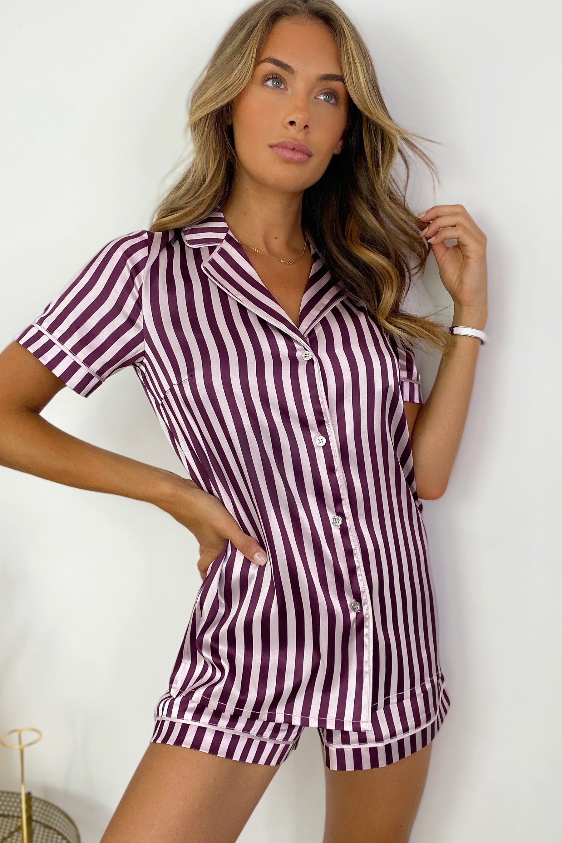 Buy Lipsy Satin Short Pyjama from the Next UK online shop