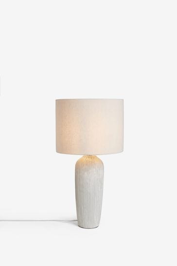 Grey Fairford Large Table Lamp From, Extra Large Statement Table Lamps