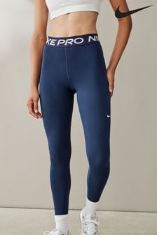 blue nike pro leggings 