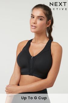 zip front sports bra australia