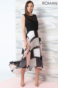 next black white dress