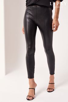 Buy Lipsy Black Regular Leather Look 