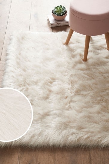 Arctic Cosy Faux Fur Rug From The, Faux Sheep Rug